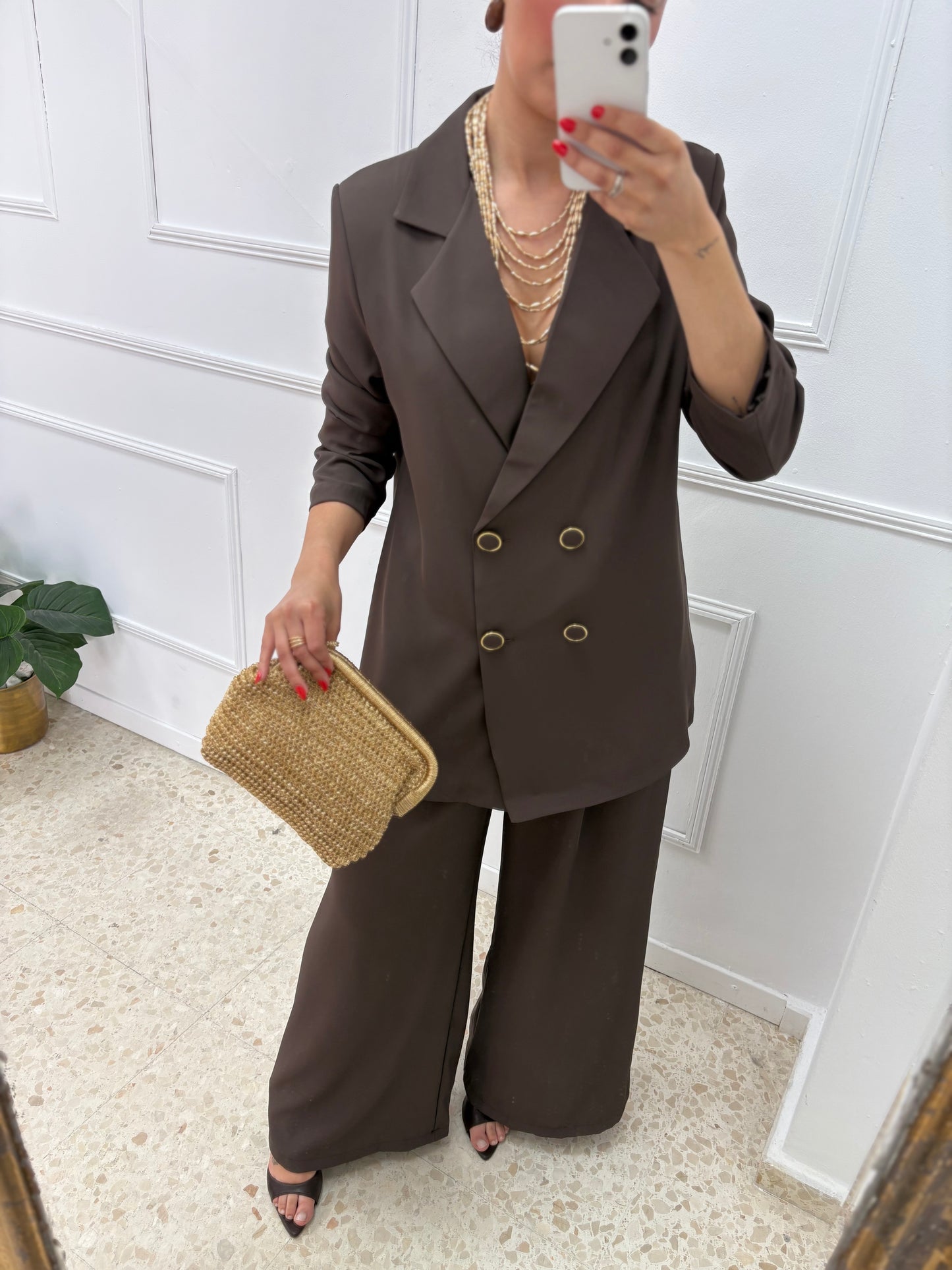 CONJUNTO ANA CHOCOLATE