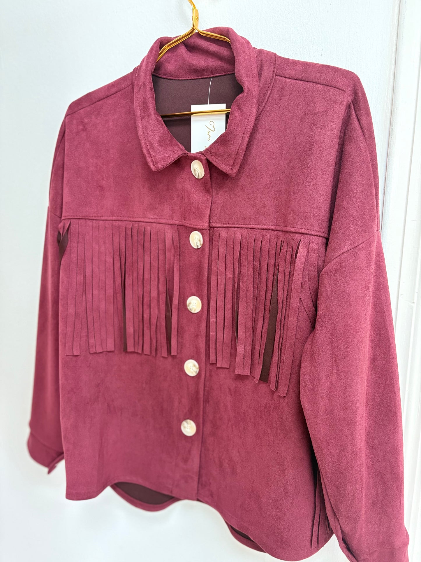 CHAQUETA ANTE FLECOS