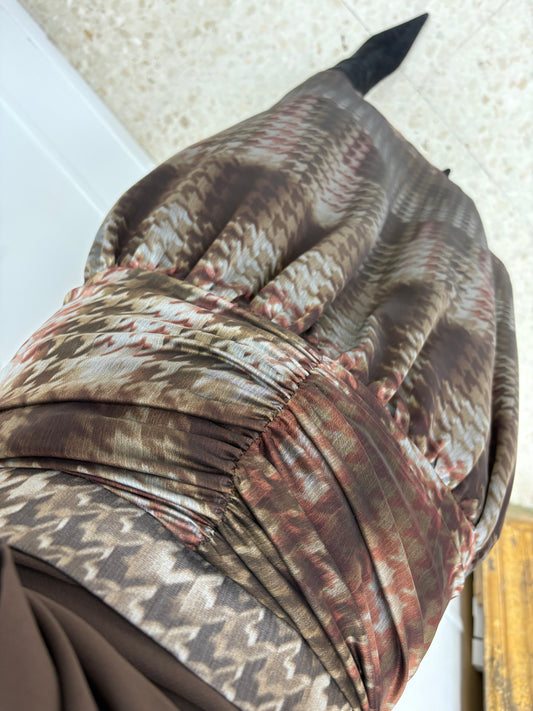 FALDA ARETUSA MARRÓN