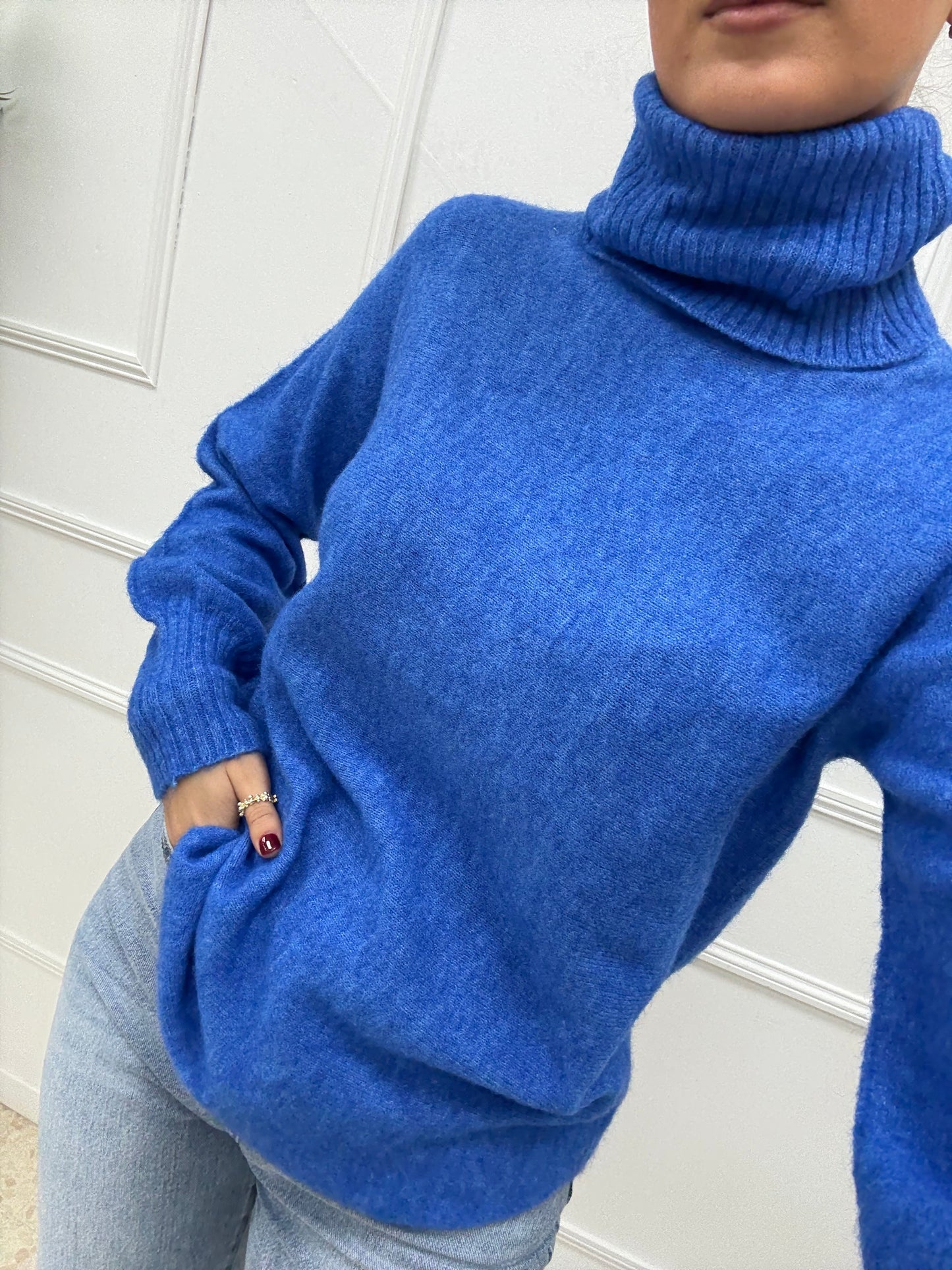 JERSEY CUELLO MAXI AZULON