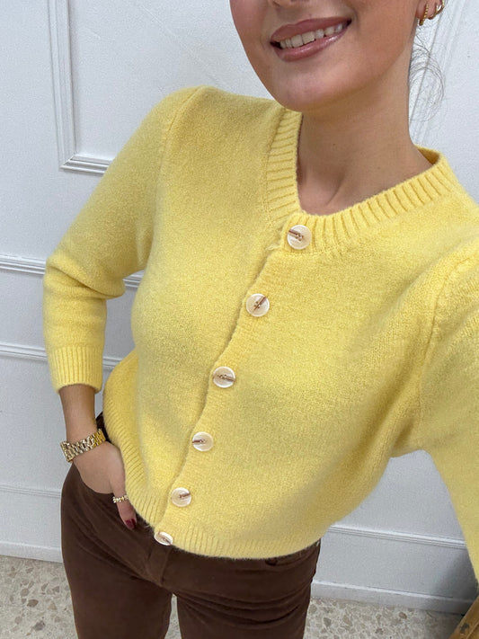 CÁRDIGAN AMARILLO