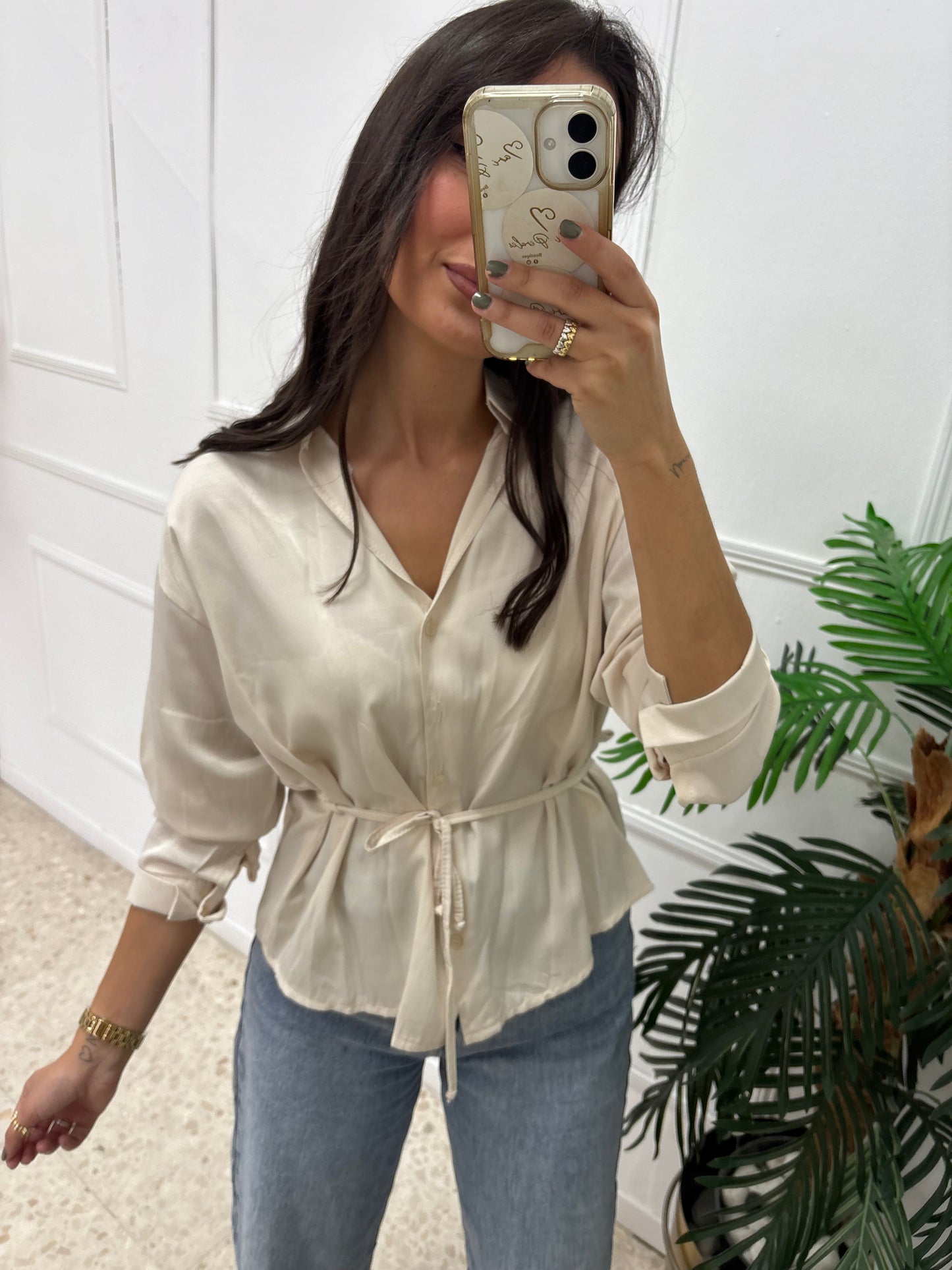 CAMISA JULIA BEIGE
