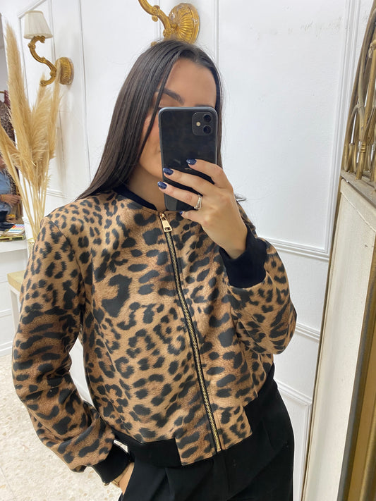 BOMBER ANIMAL PRINT