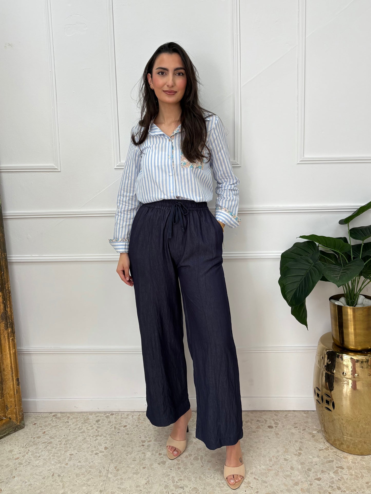 PANTALÓN PAULA  OSCURO