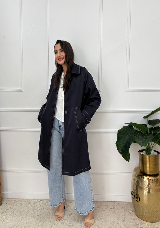 GABARDINA MAXI MARINA