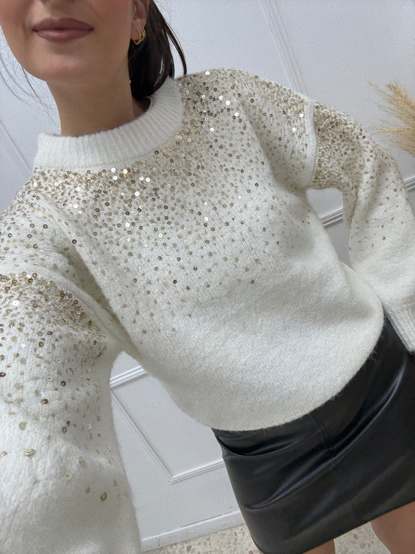 JERSEY BRILLO BLANCO