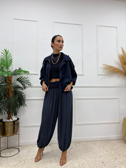 PANTALÓN BOMBACHO ALGODÓN