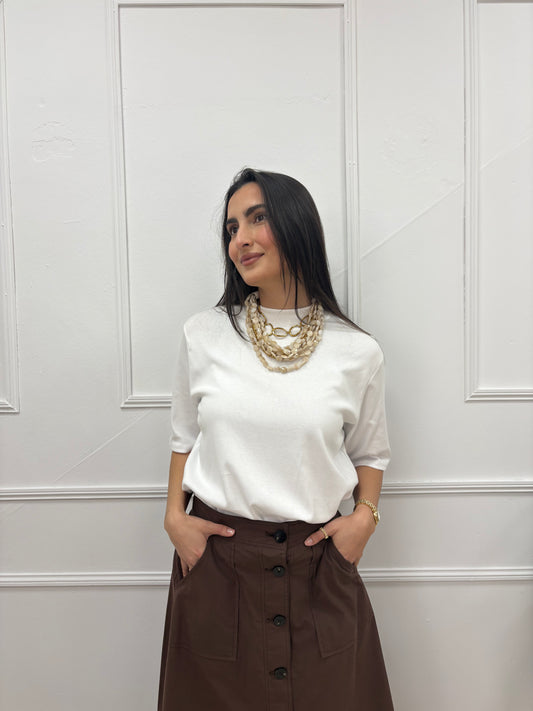 CAMISETA BÁSICA BLANCA