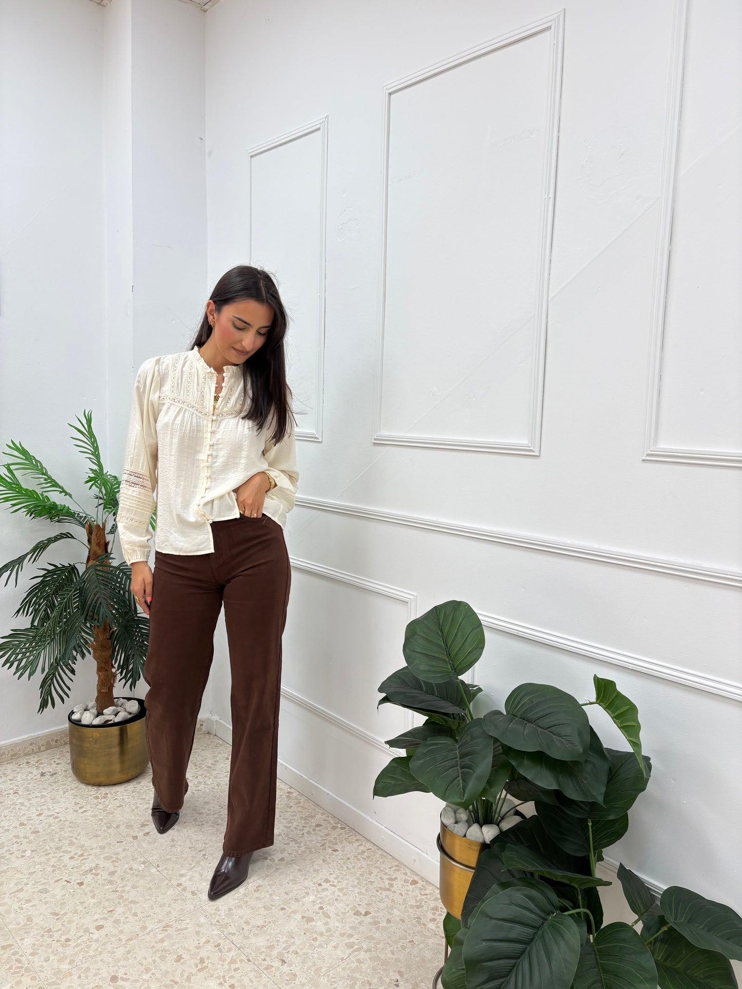 PANTALÓN MARRÓN