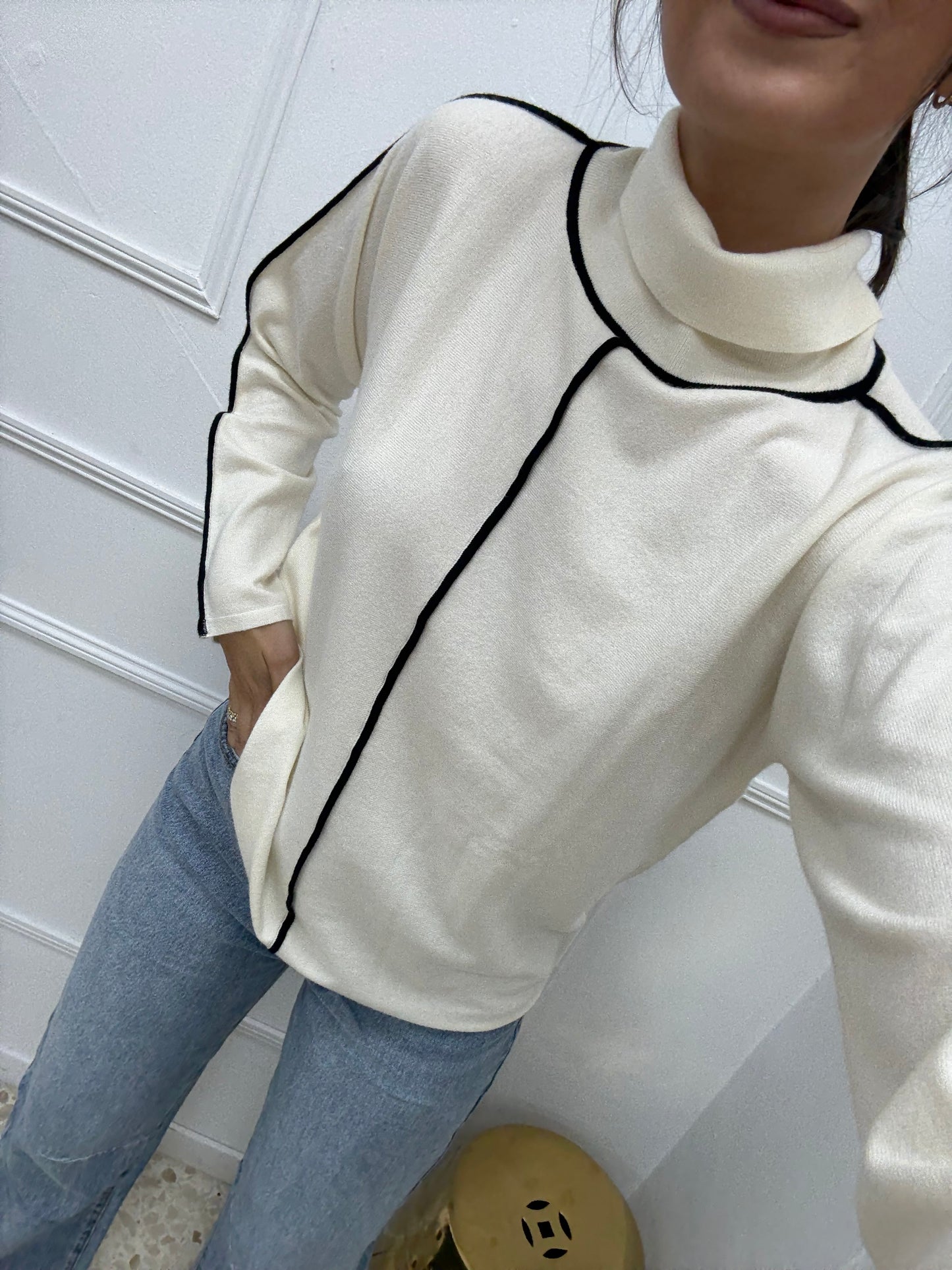 JERSEY BICOLOR CUELLO