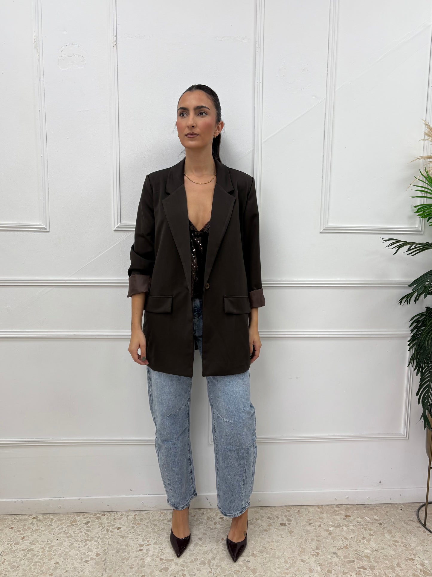 BLAZER MARRÓN