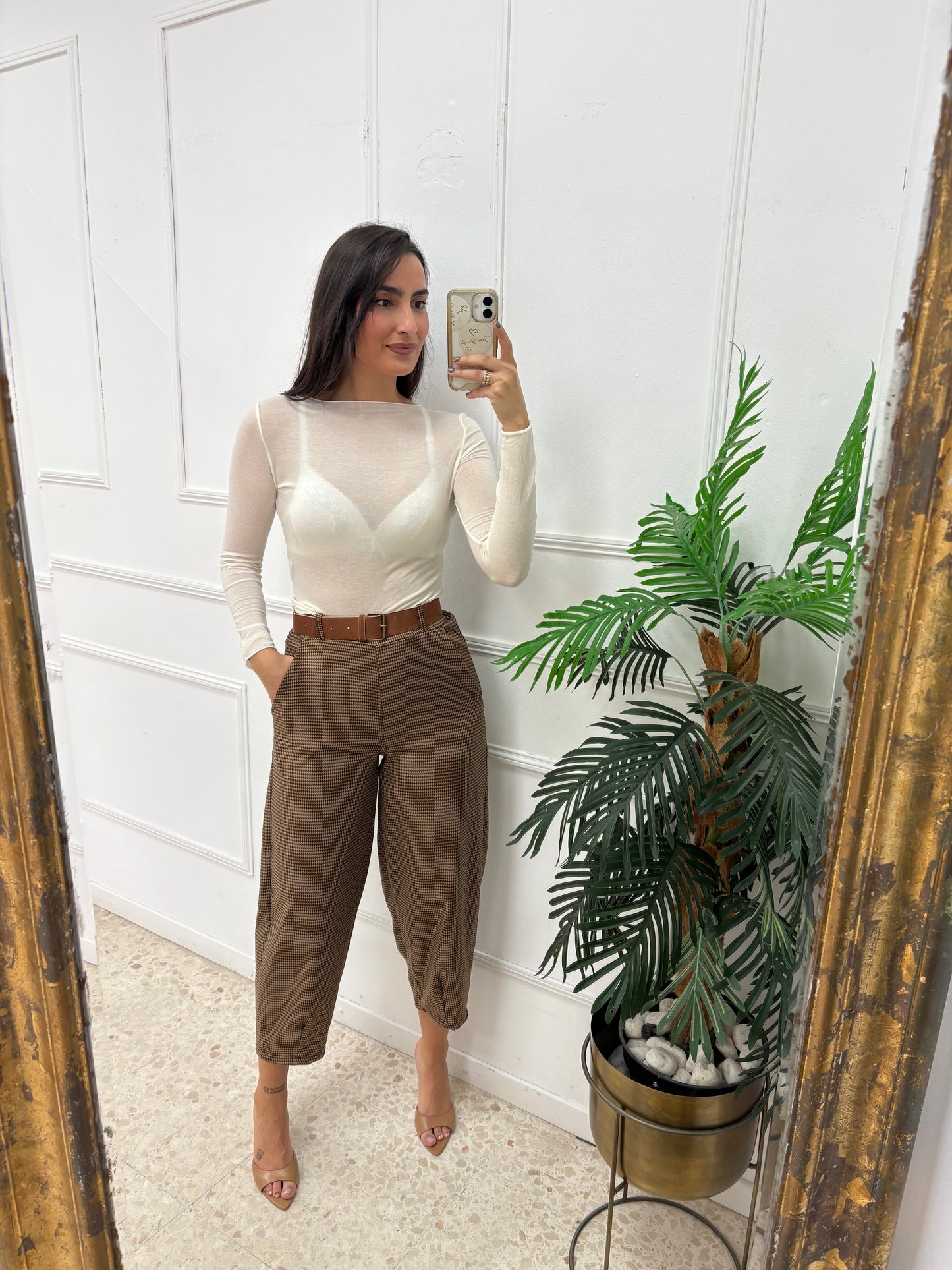 PANTALÓN BALLON PATA GALLO