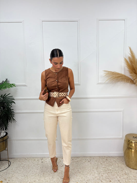 PANTALÓN BEIGE